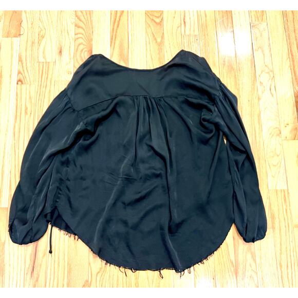 VICI xs peasant flowy blouse black - Picture 5 of 5